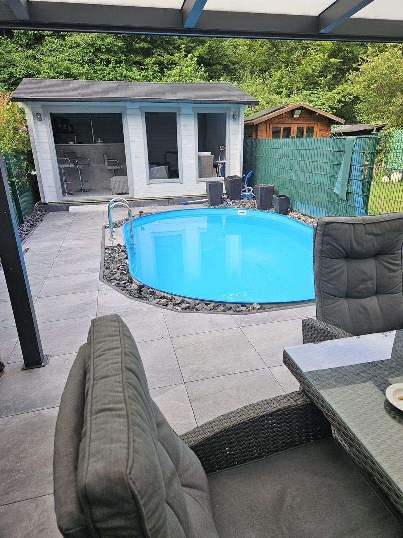 Terasse mit Pool