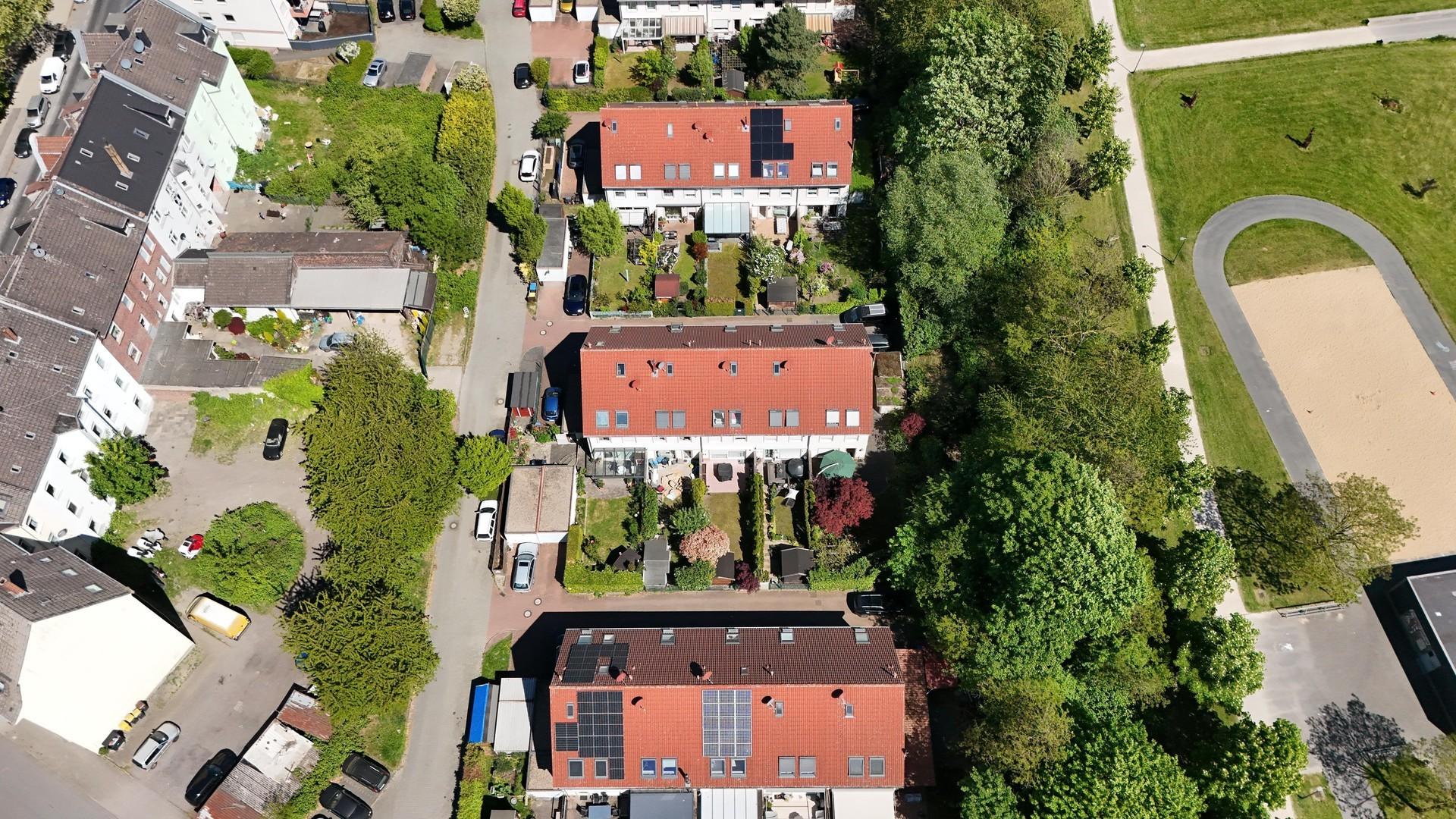 Luftbild Siedlung