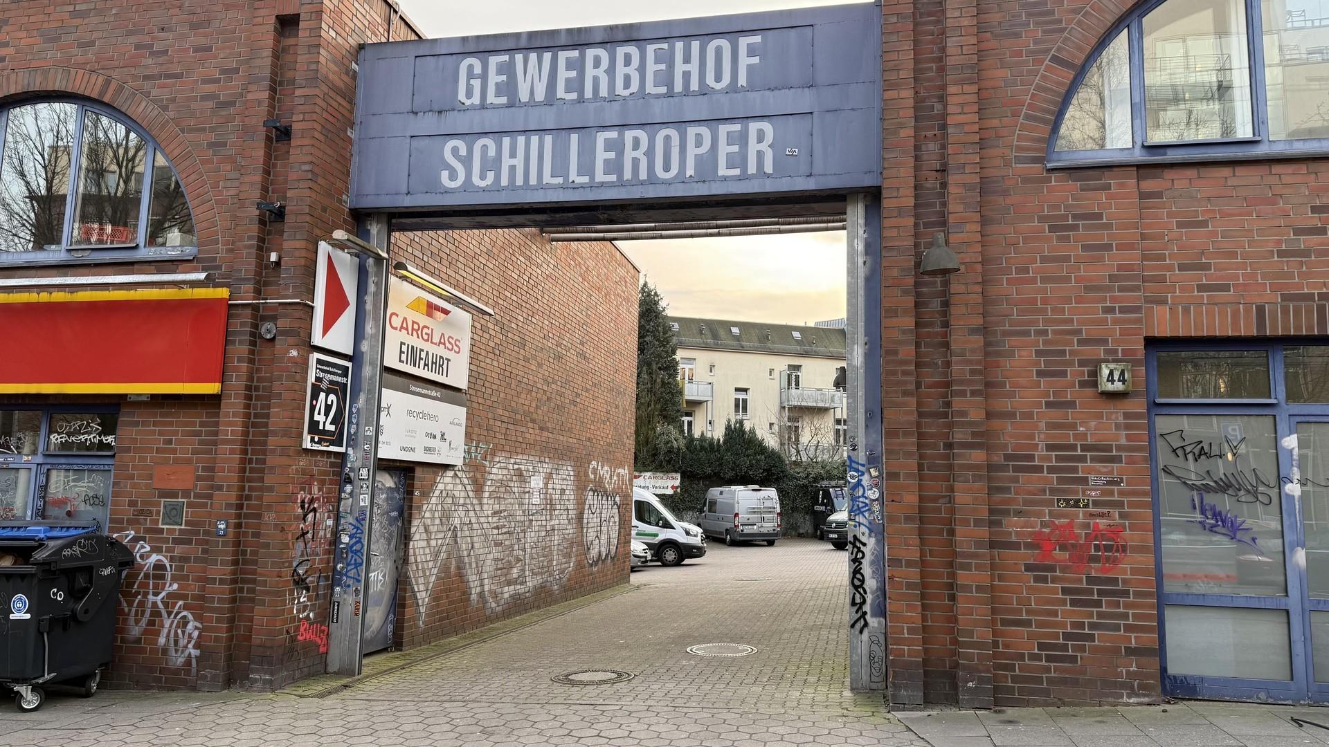Einfahrt Gewerbehof