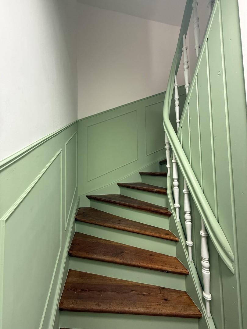 Innenliegende Treppe