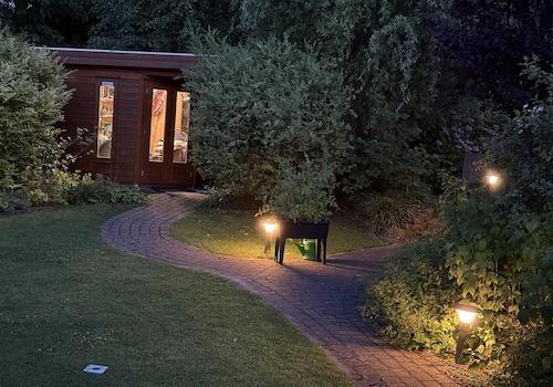 Gartenhaus mit Licht