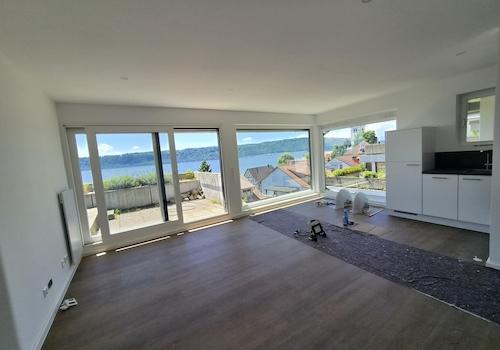 Wohn- und Esszimmer Aussicht