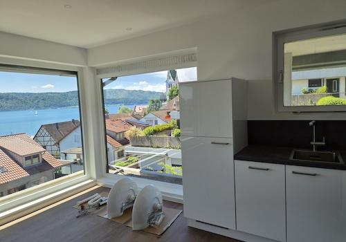 Küche und Aussicht