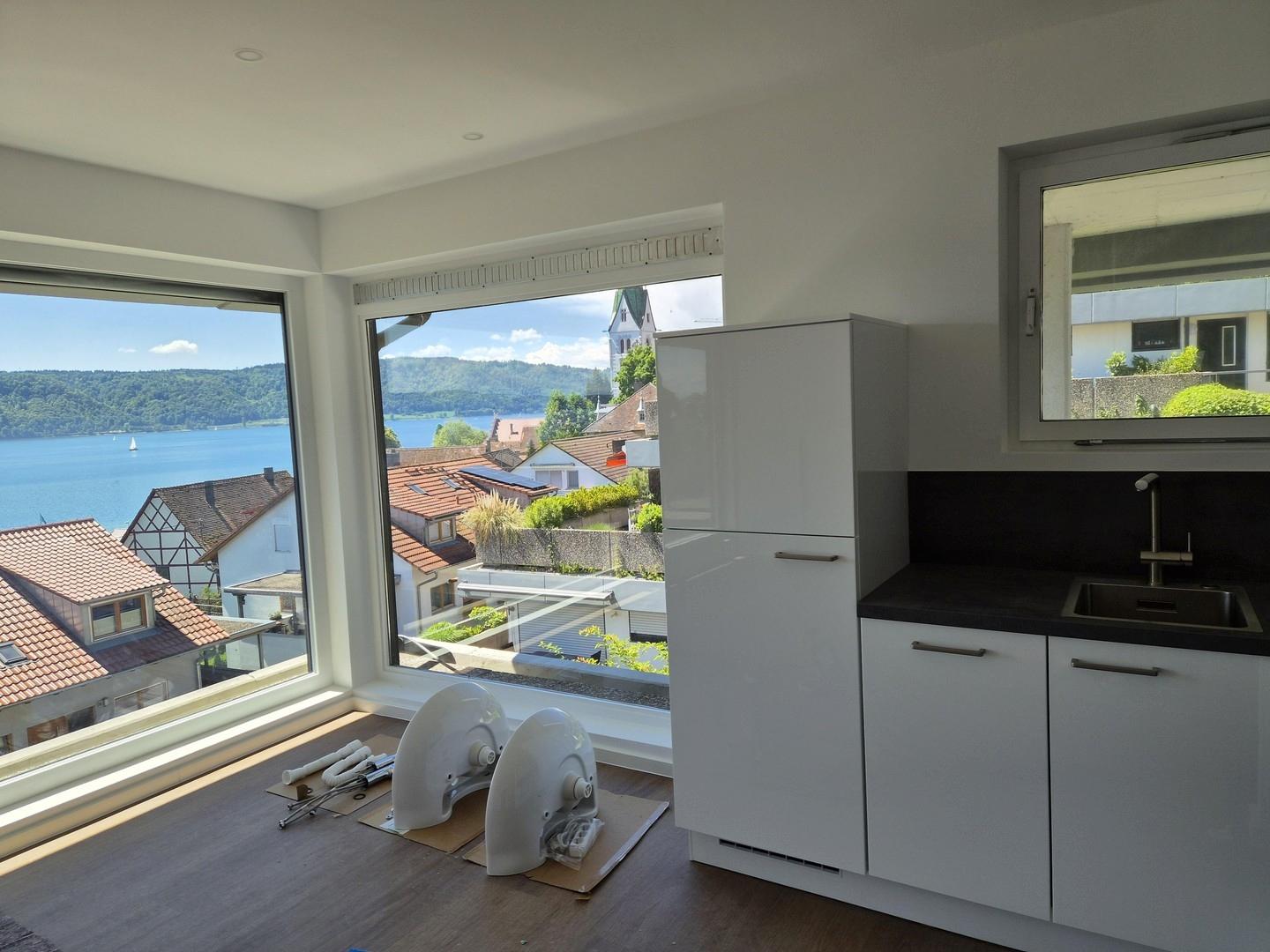 Küche und Aussicht