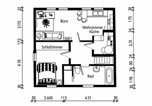 Grundriss EG