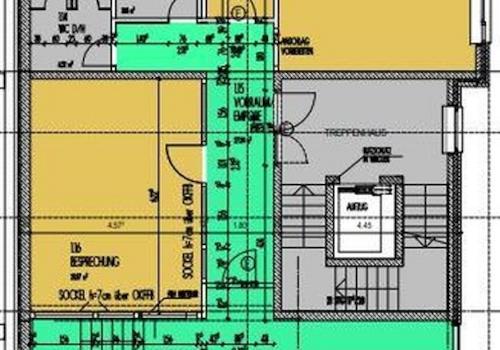 Lageplan 1. OG
