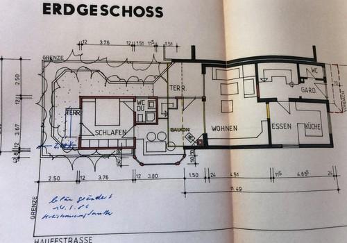EG keine Wand mehr Küche/Essen