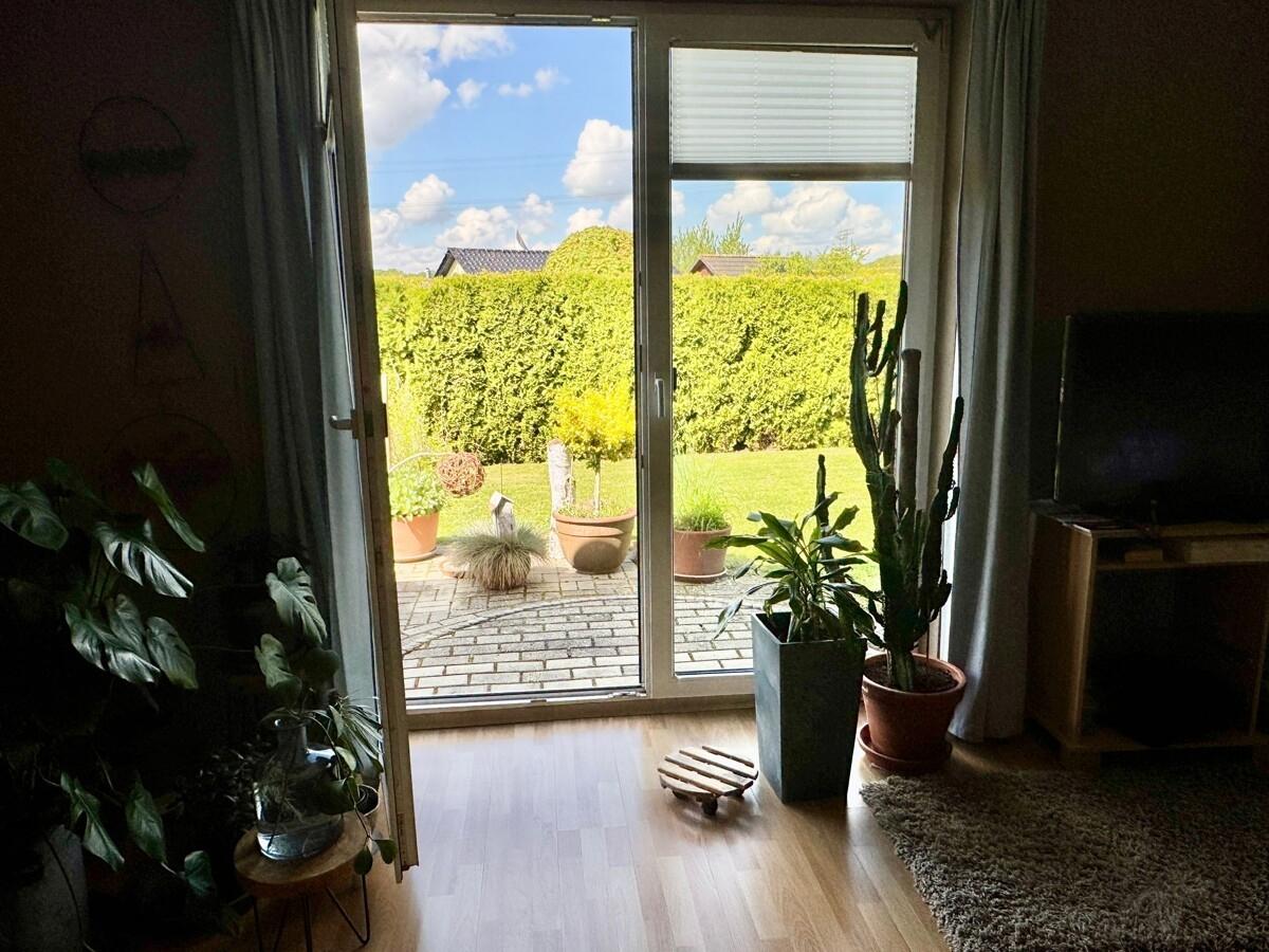 Terrassenausgang Wohnzimmer