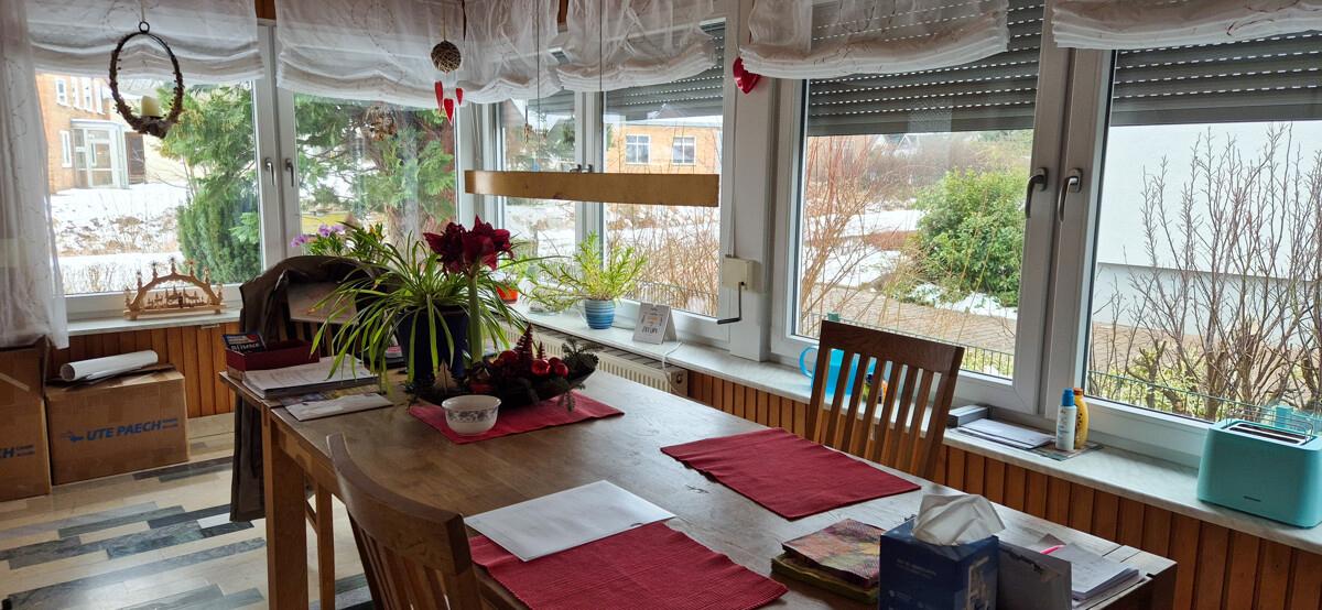 Esszimmer- Veranda
