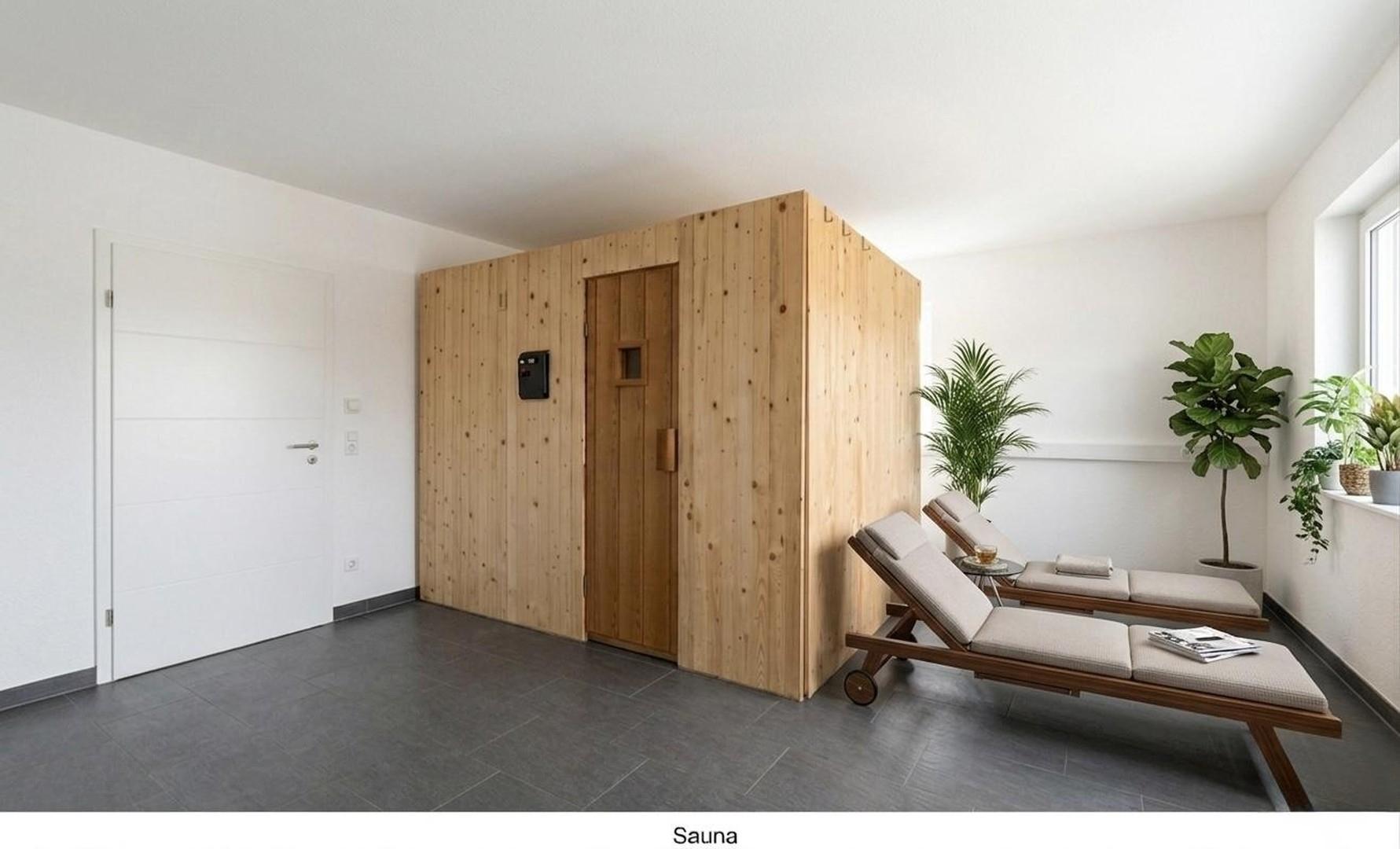 Sauna außen