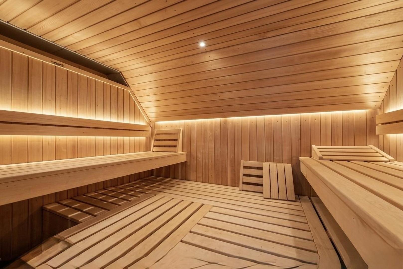 Sauna innen