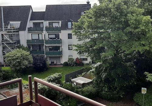 Blick vom Balkon nach Osten
