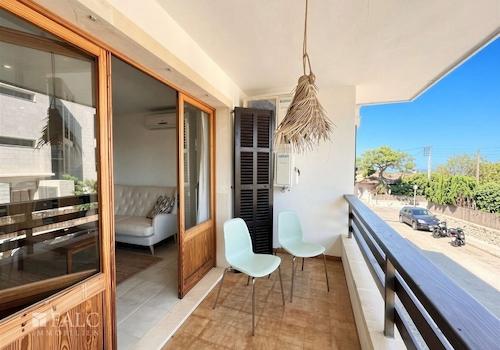 Balkon mit Meerblick 