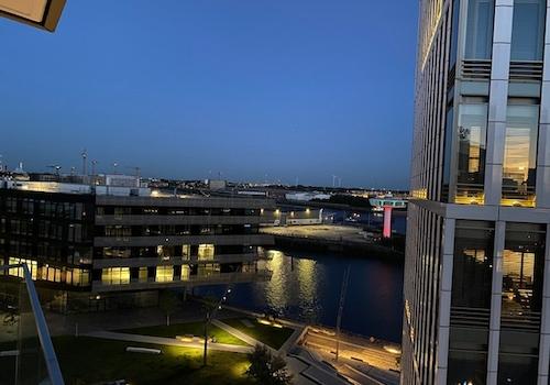 Aussicht vom Balkon