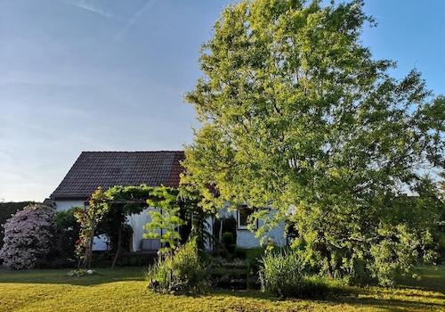 Hausansicht vom Garten