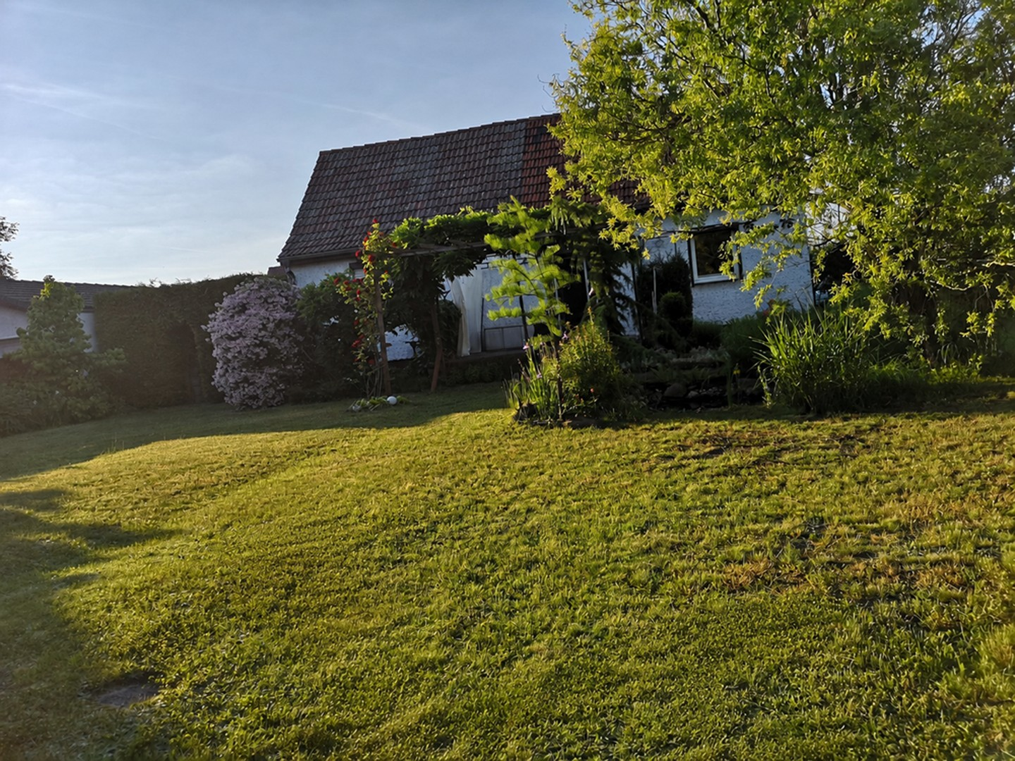 Hausansicht vom Garten 1