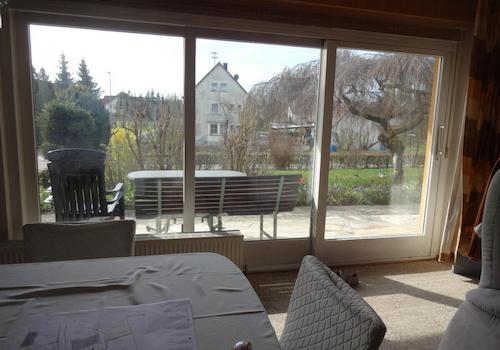Blick nach Süden aus Wohnzimmer