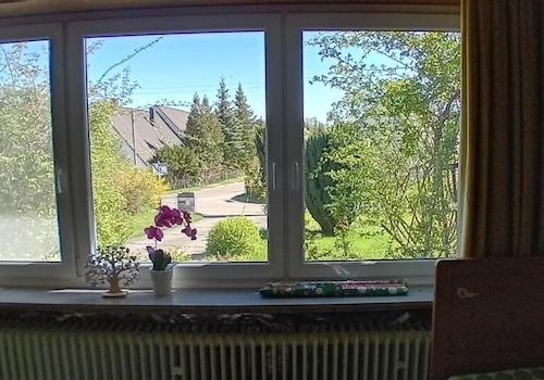 Blick nach Süden aus Arb.zimmer 1