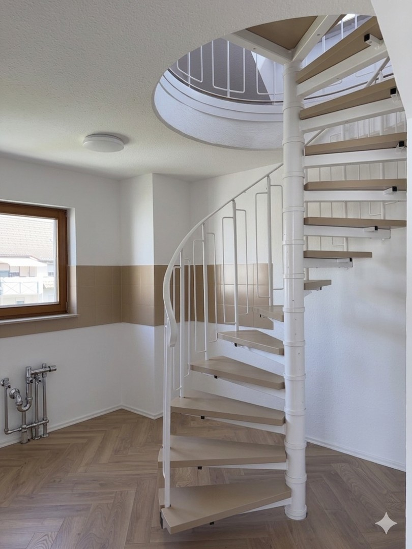 Wendeltreppe zum 3. Zimmer