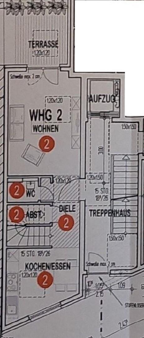 Maisonette Wohnung 1, ca. 70qm