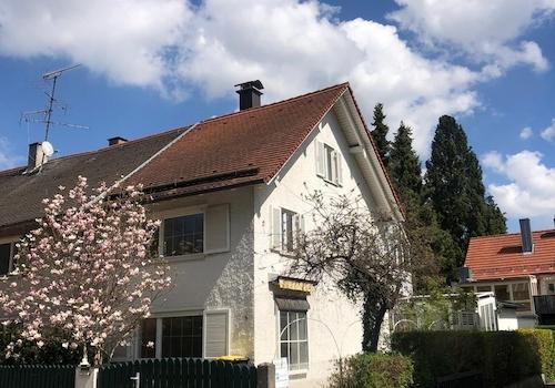 Ansicht von der Straße