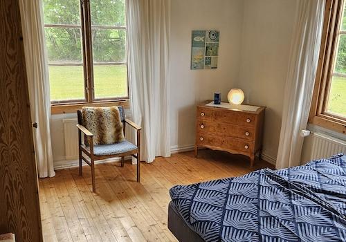 Das blaue Schlafzimmer