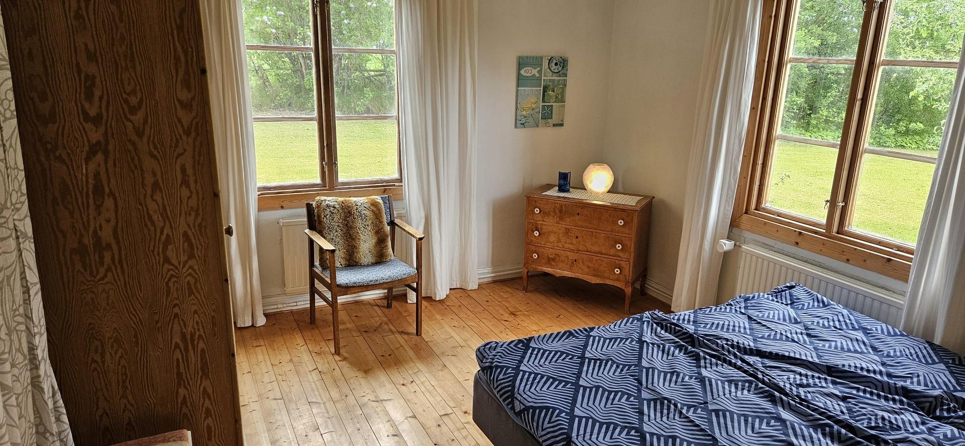 Das blaue Schlafzimmer