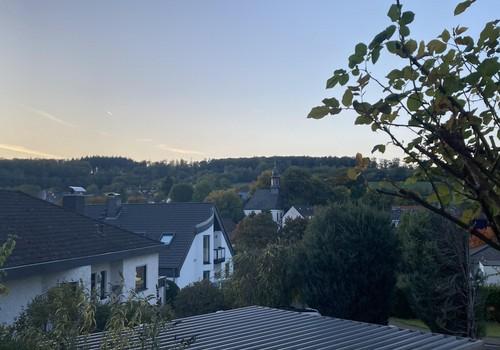 Fernblick von der Terrasse aus