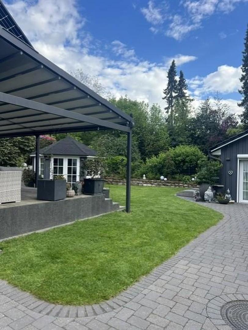 Terrasse und Garten