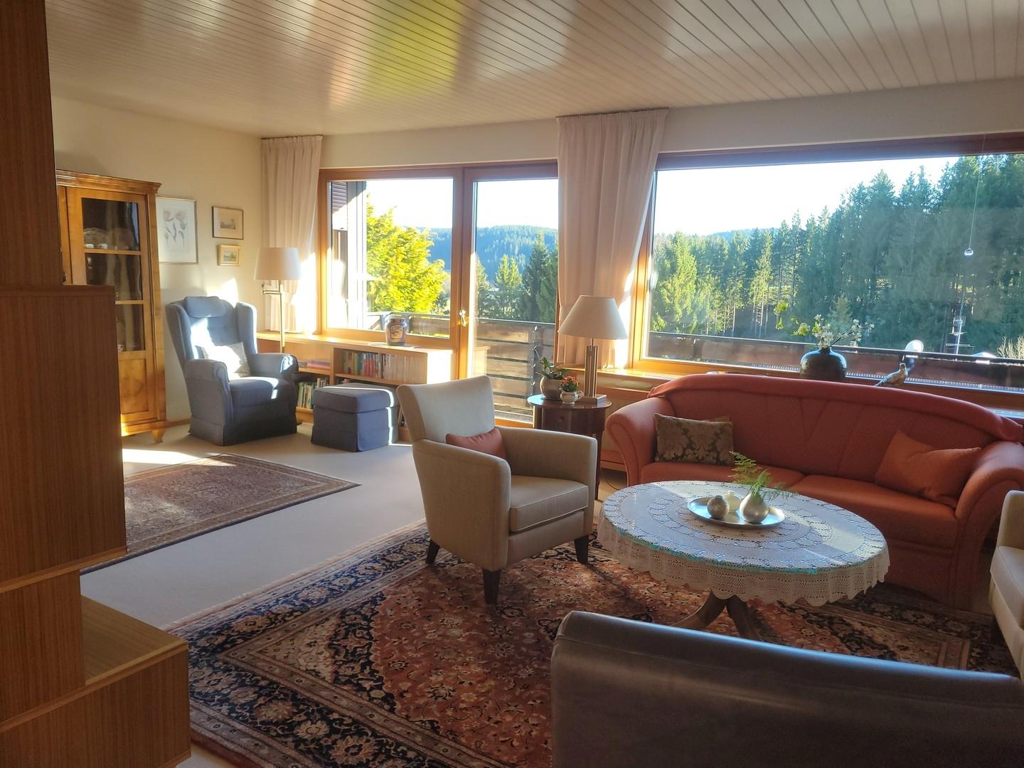 Wohnzimmer, Blick nach Süden