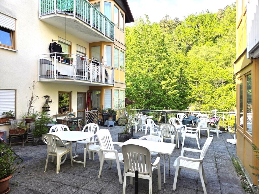 gemeinsame Terrasse