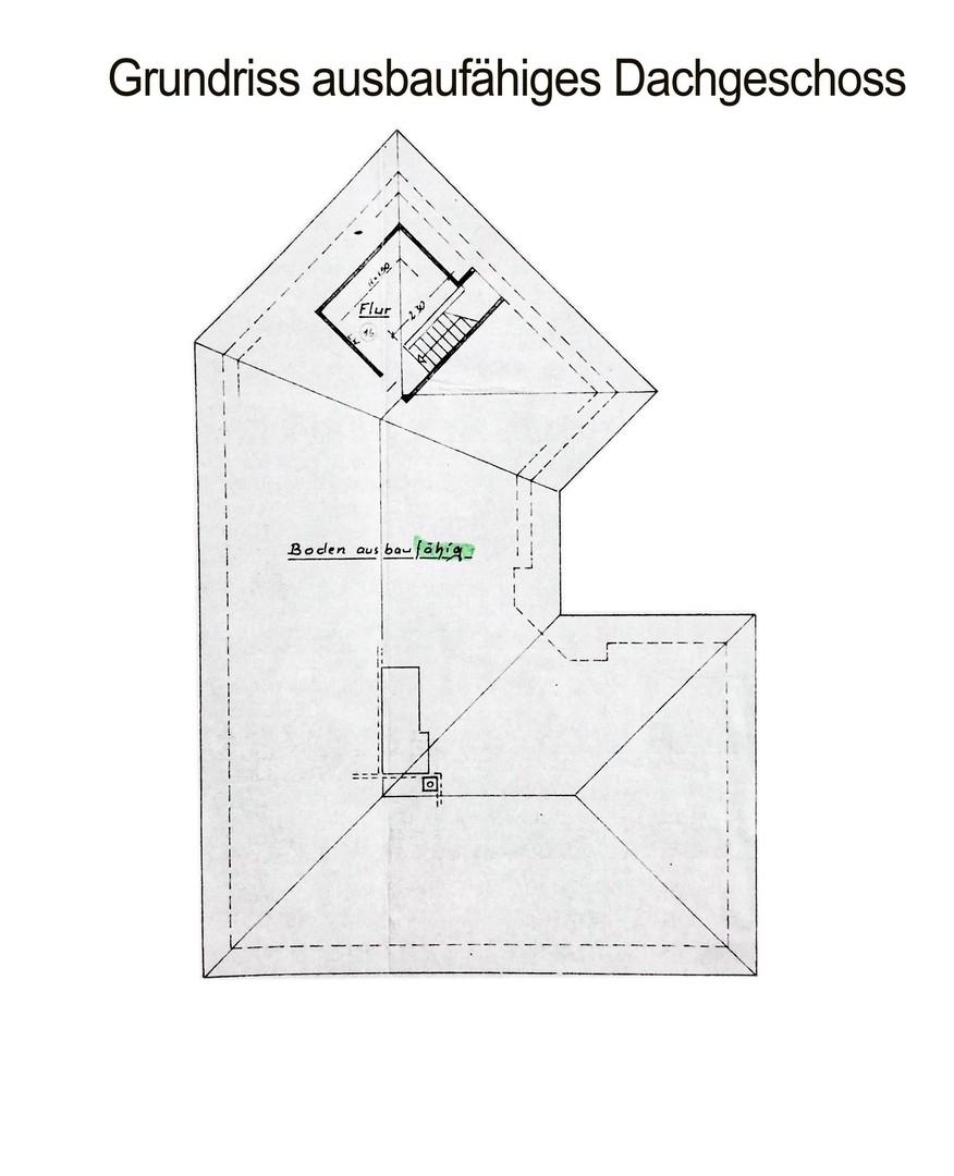 Grundriss Dachgeschoss