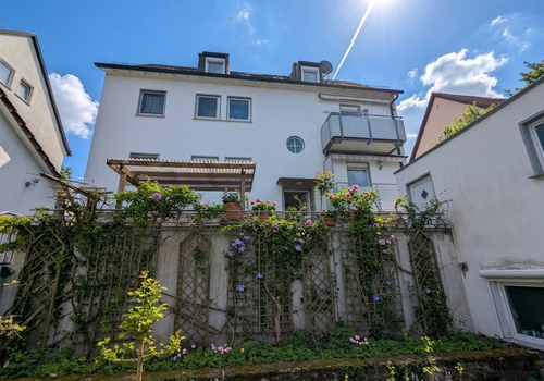 Haus Rückansicht