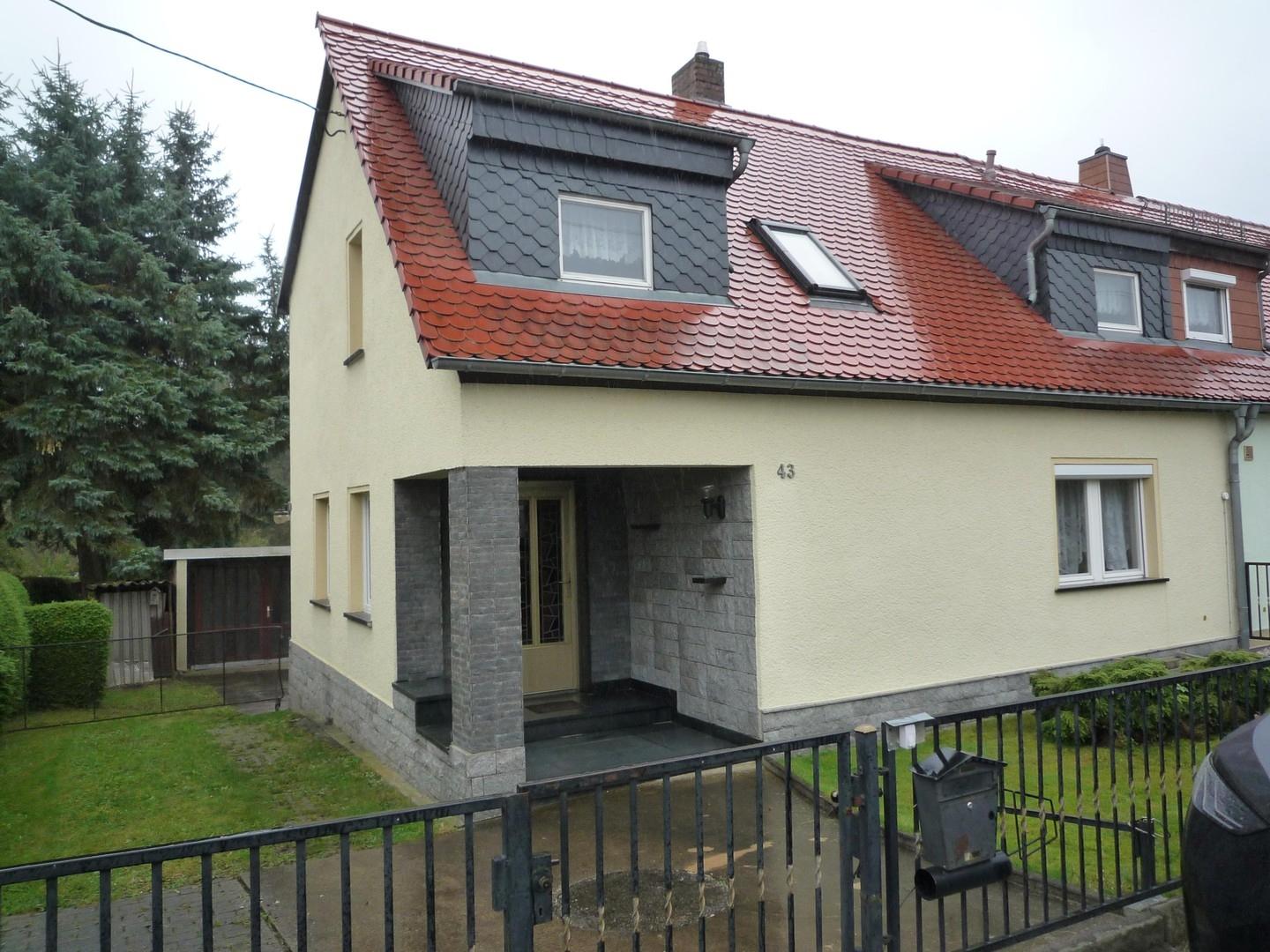 Ansicht vom Haus