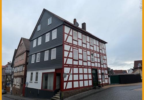 seitliche Straßenansicht