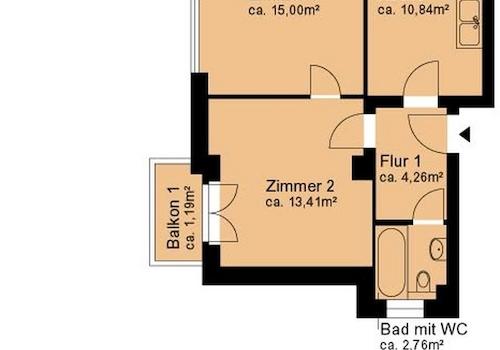 Wohnungsgrundriss