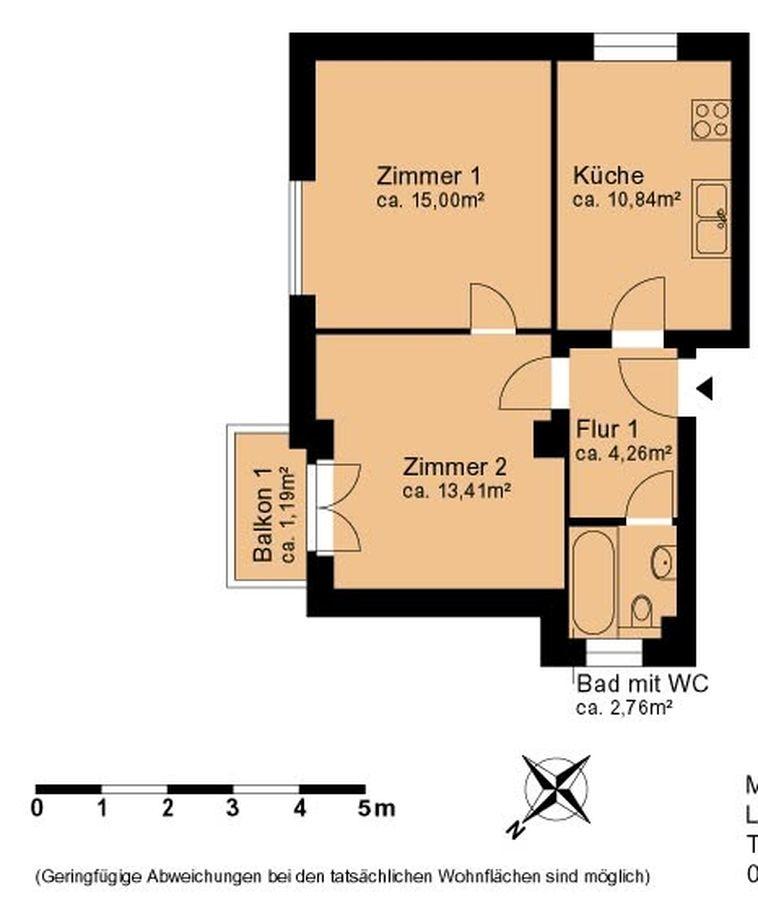 Wohnungsgrundriss