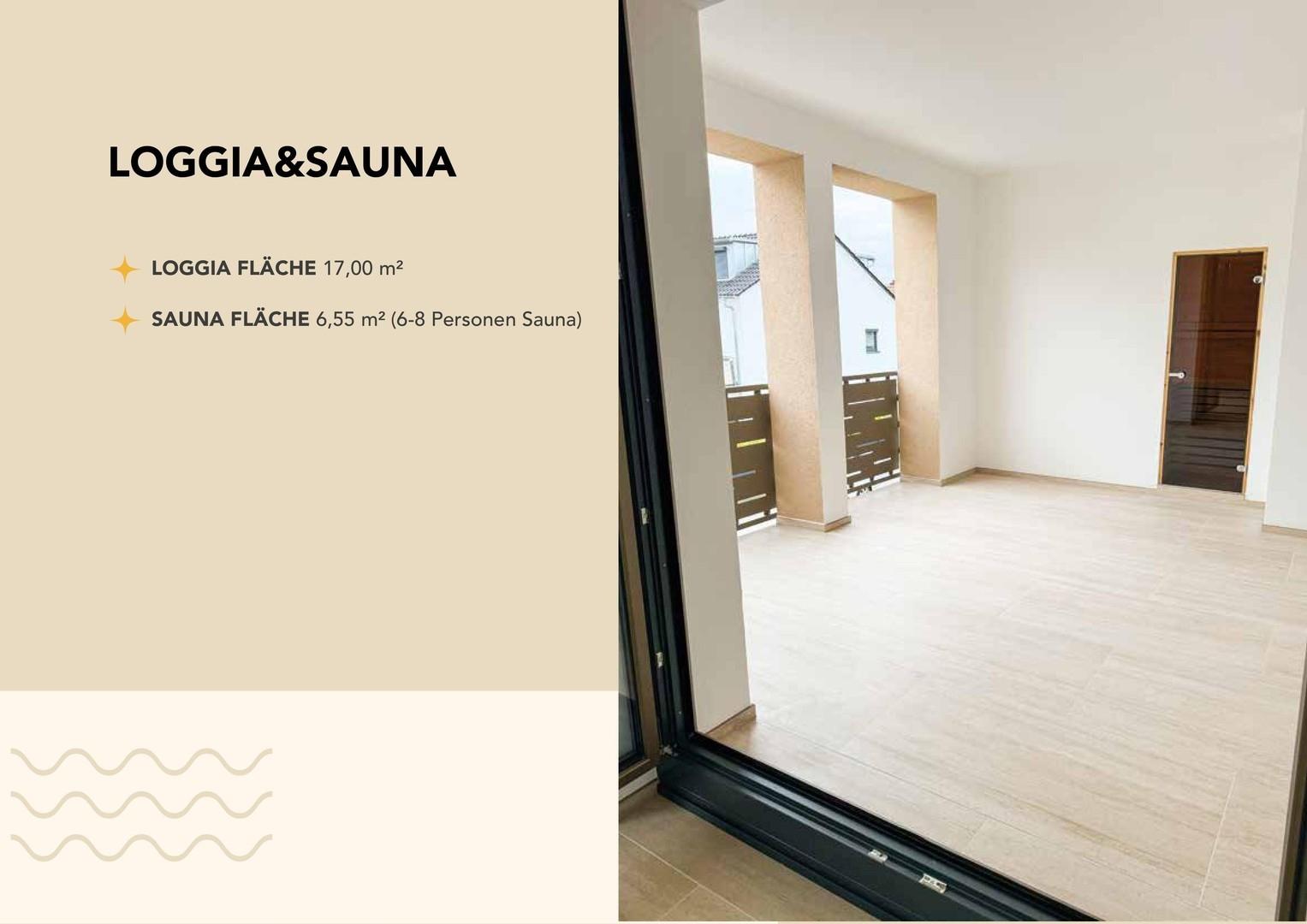 Loggia & Sauna