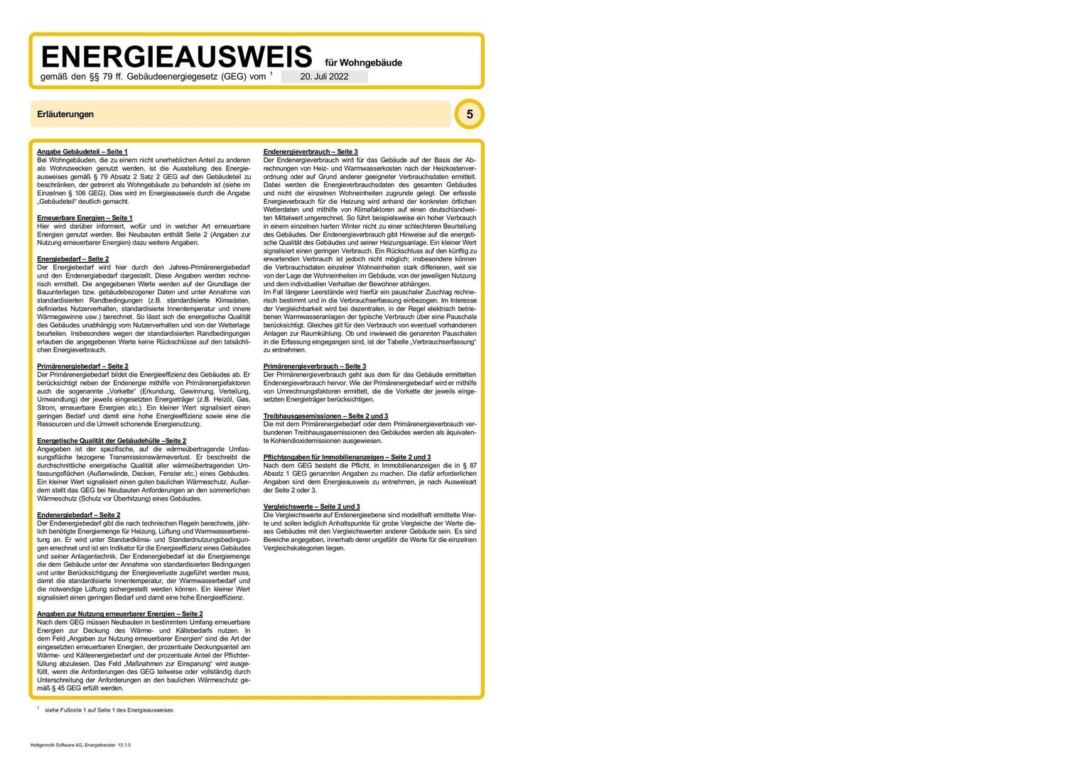 Energieausweis
