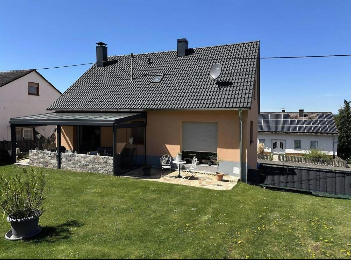 Haus hinten