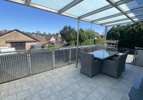 Überdachte Terrasse