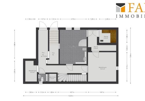 Grundriss Untergeschoss