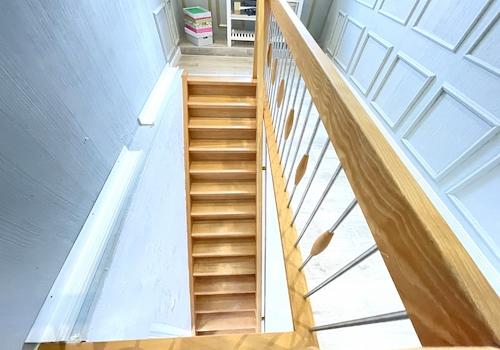 Treppe vom EG ins OG