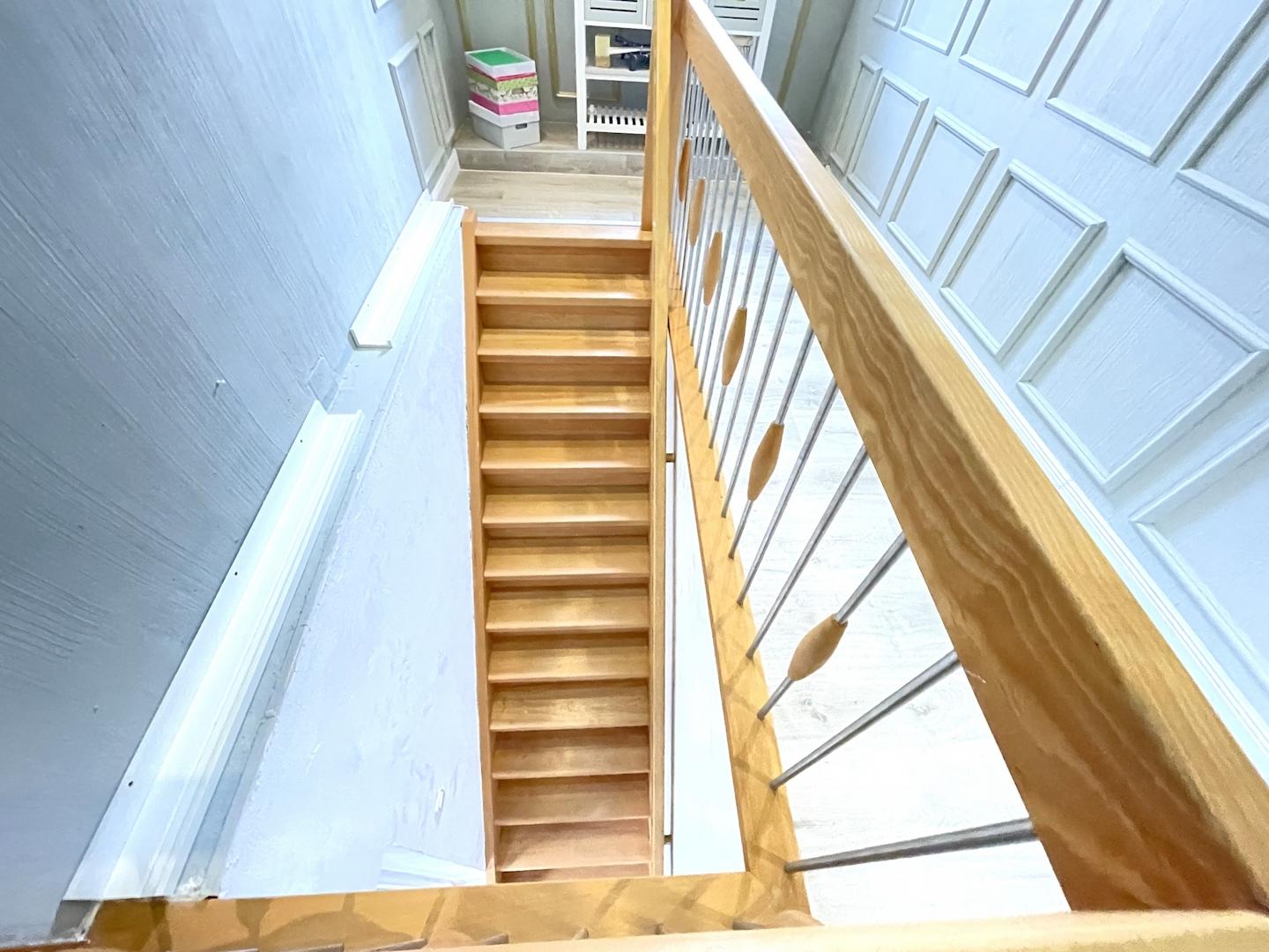 Treppe vom EG ins OG