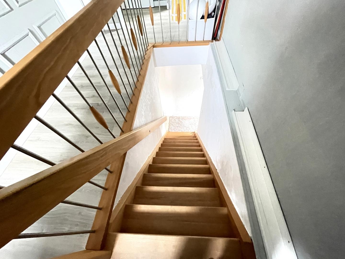 Treppe vom OG ins EG