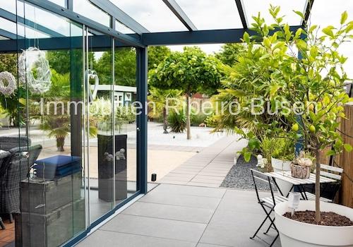 Die hochwertige Sommergarten- und Überdachkonstruktion