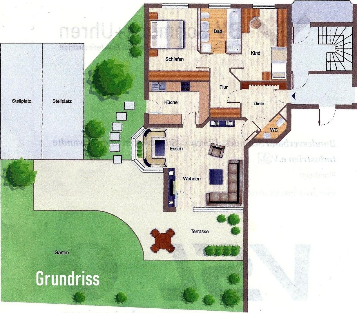 mit Gartenteil