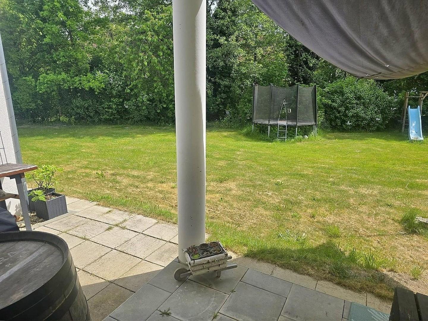 Terasse und Garten