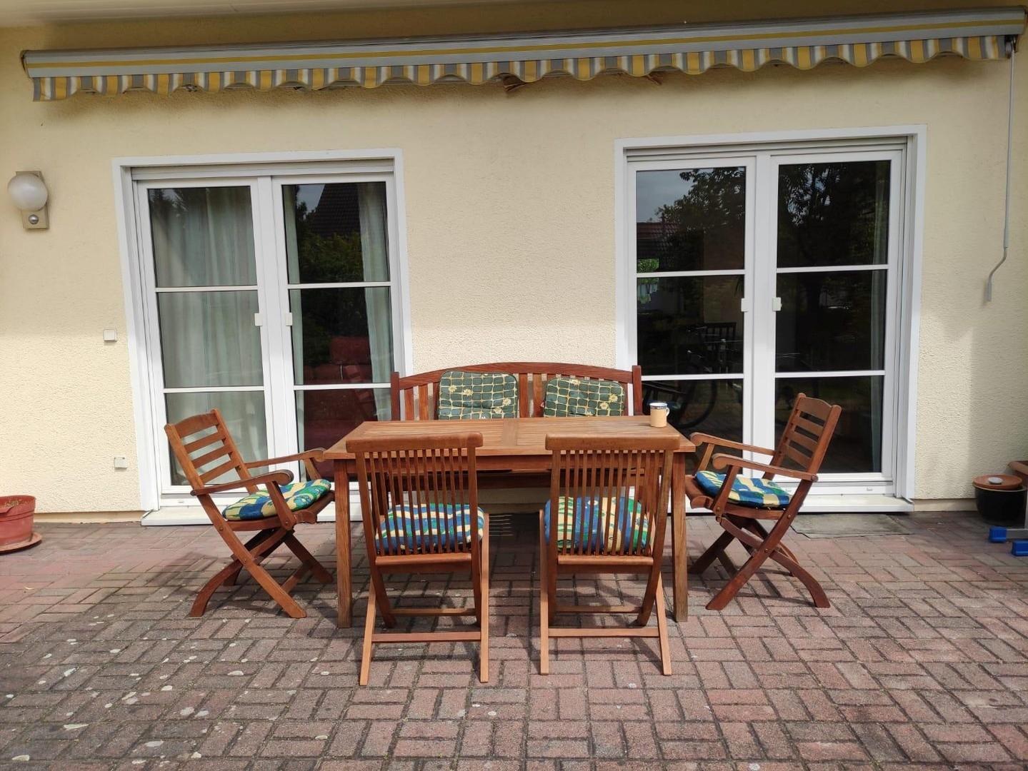 Terrasse, Südseite
