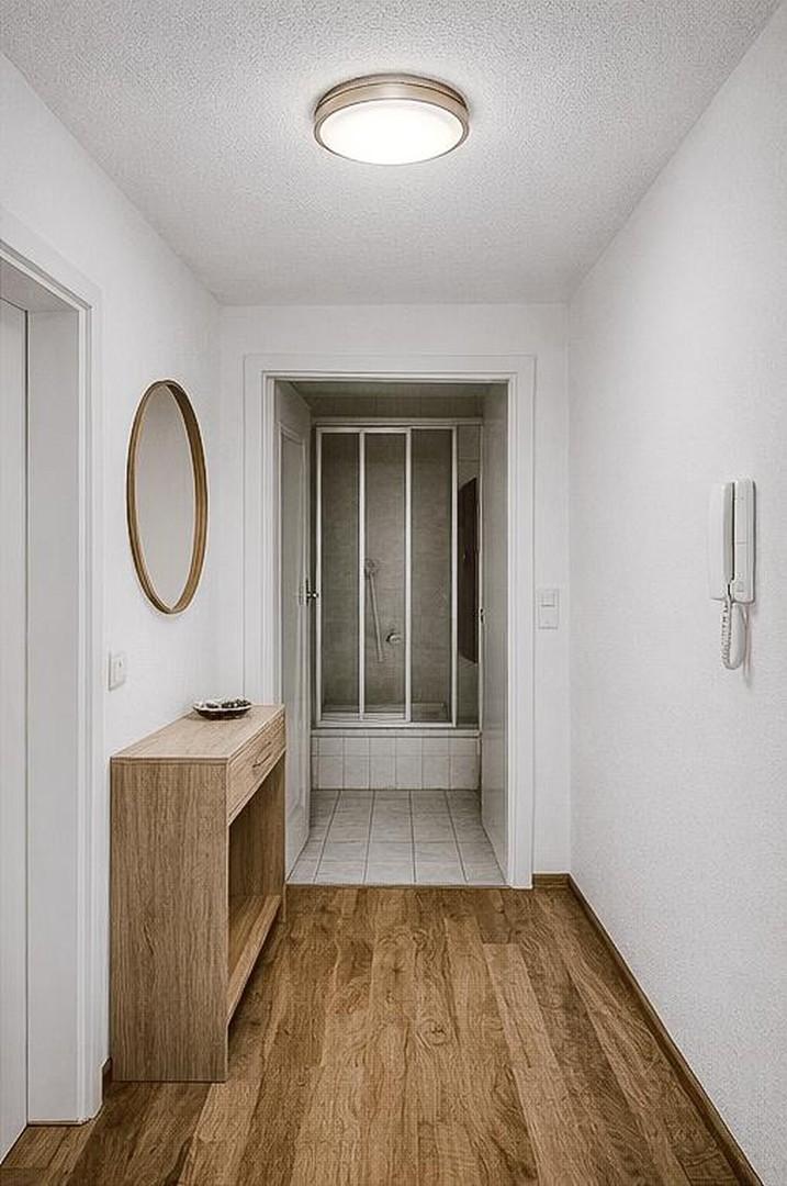 Flur, Möbel KI-generiert